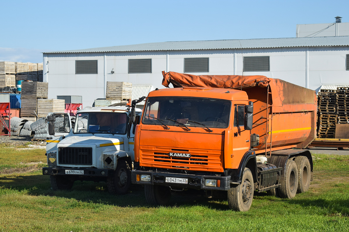 Алтайский край, № Е 043 ТМ 22 — КамАЗ-65115-62