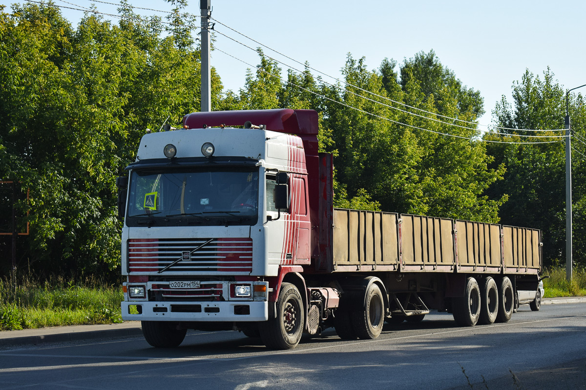 Новосибирская область, № О 202 РМ 154 — Volvo ('1987) F12