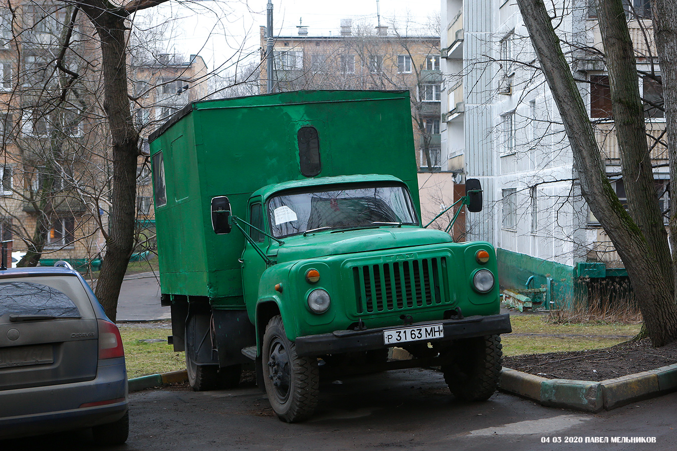 Москва, № Р 3163 МН — ГАЗ-52-07