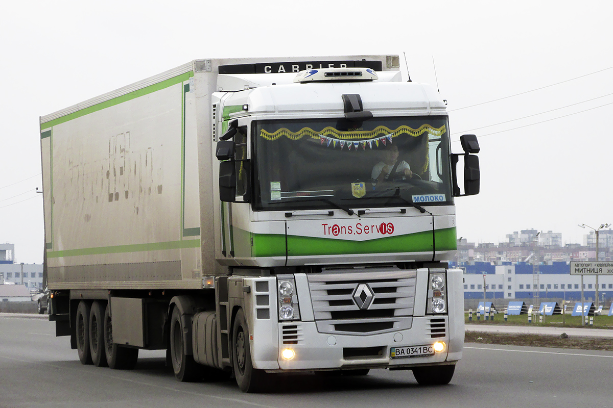 Кировоградская область, № ВА 0341 ВС — Renault Magnum ('2008)