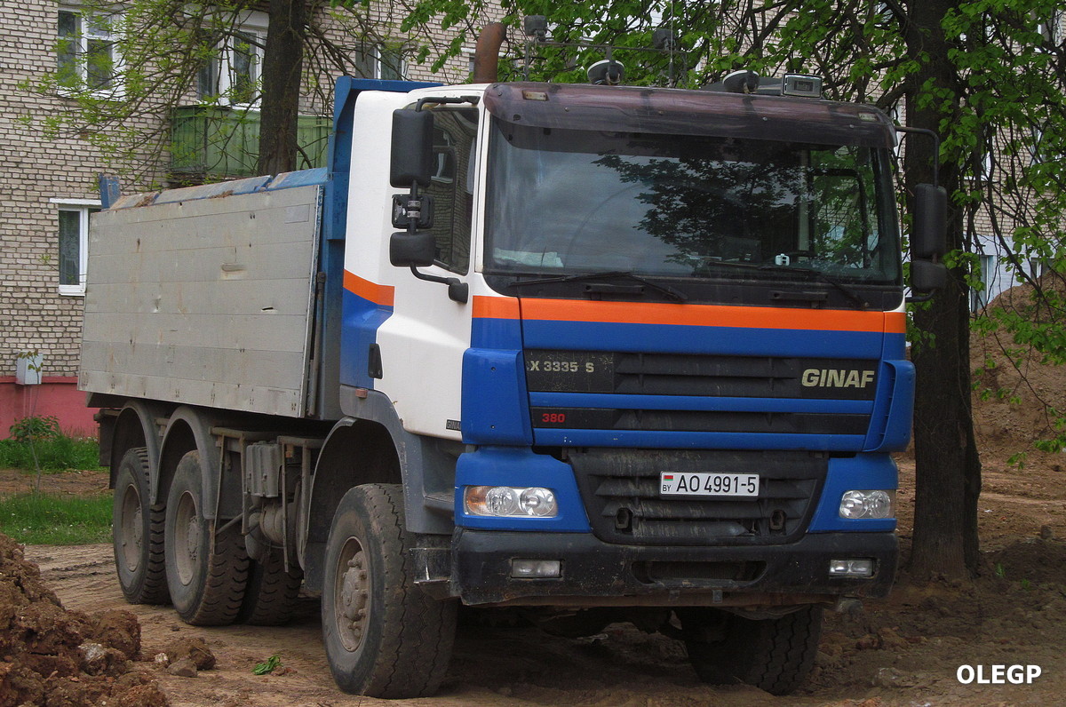 Минская область, № АО 4991-5 — GINAF (общая модель)