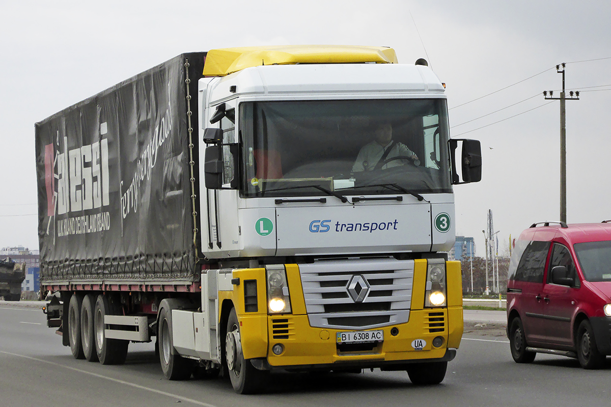 Полтавская область, № ВІ 6308 АС — Renault Magnum E-Tech ('2001)