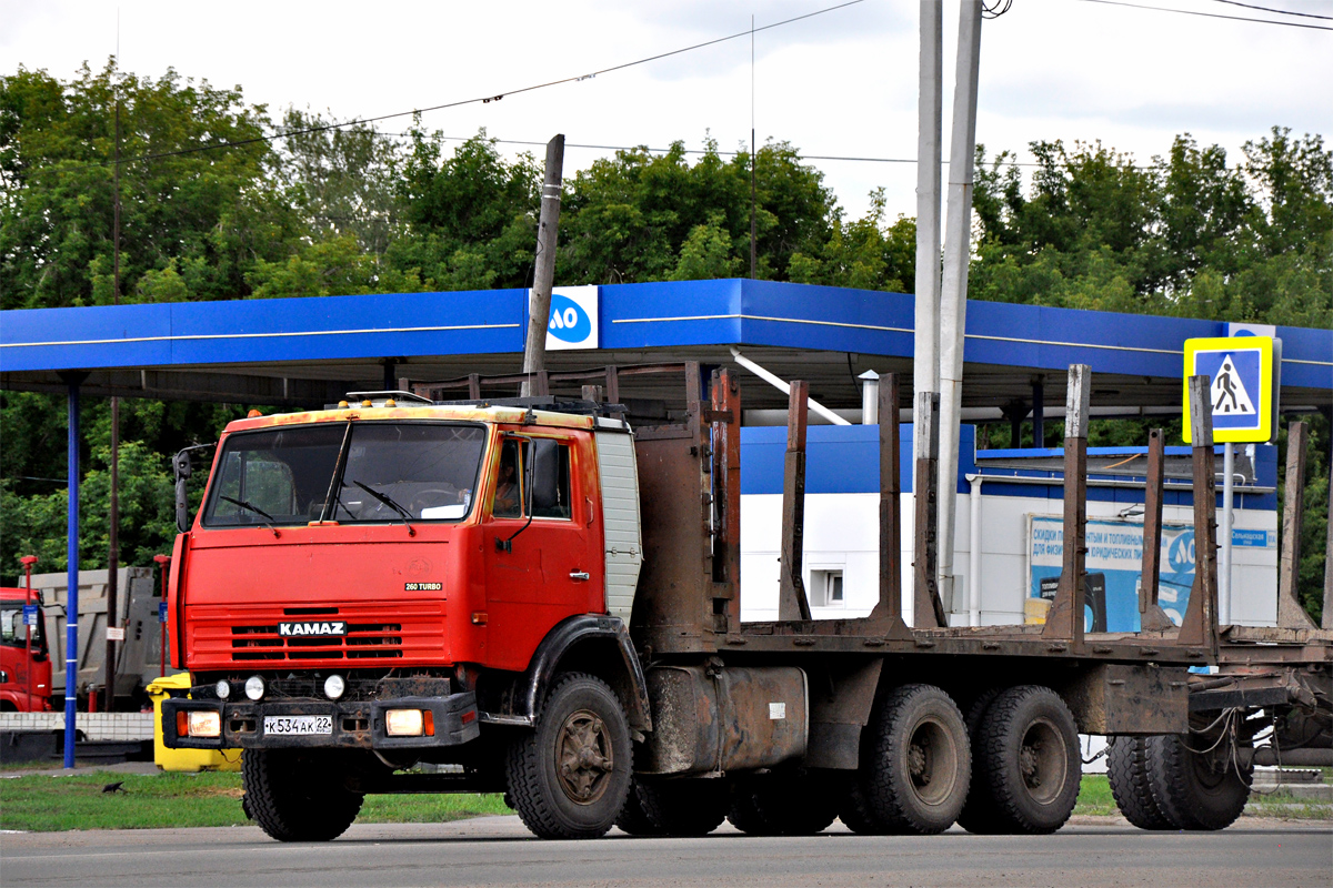 Алтайский край, № К 534 АК 22 — КамАЗ-53213