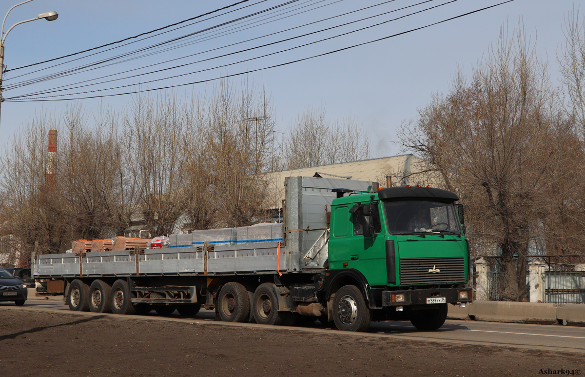 Красноярский край, № М 589 УК 24 — МАЗ-642208