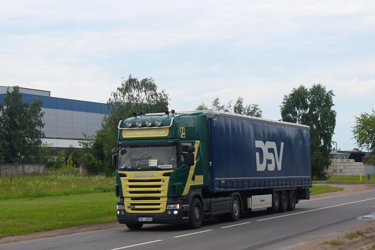 Латвия, № NC-8876 — Scania ('2004) R420
