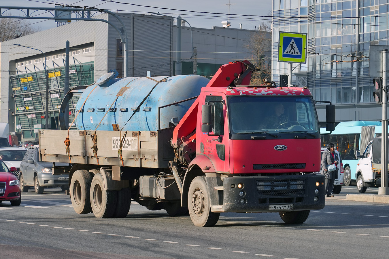 Санкт-Петербург, № Р 874 СТ 98 — Ford Cargo (общая модель)