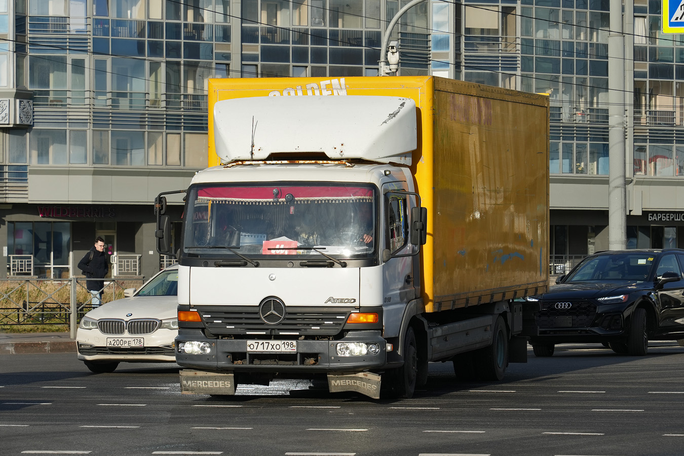 Санкт-Петербург, № О 717 ХО 198 — Mercedes-Benz Atego 815