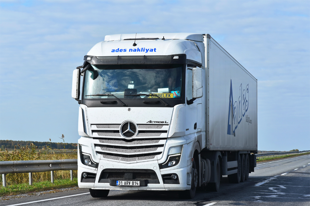 Турция, № 31 ARV 814 — Mercedes-Benz Actros ('2018)