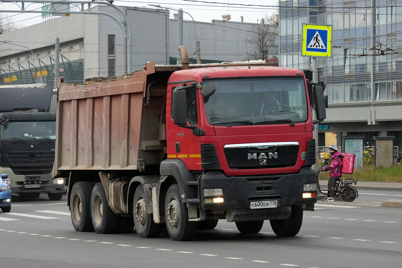 Санкт-Петербург, № С 600 ЕВ 178 — MAN TGS 41.400