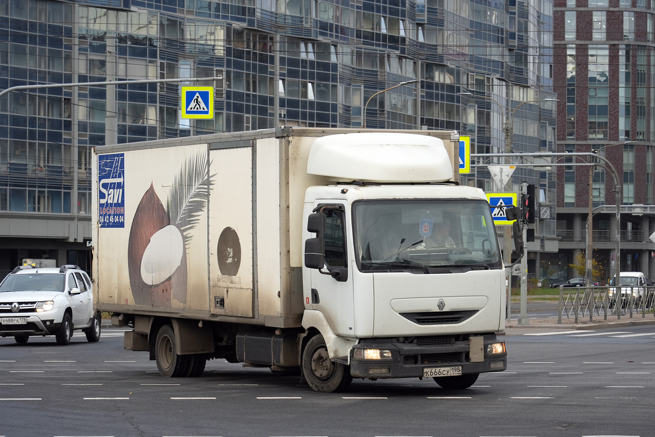 Санкт-Петербург, № К 666 СУ 198 — Renault (общая модель)