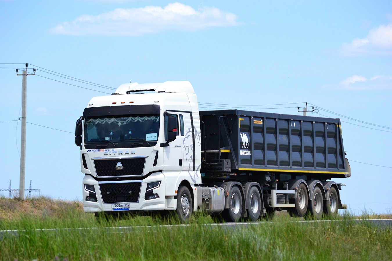 Волгоградская область, № Н 799 ВЕ 134 — Sitrak C7H ZZ4256 MAX