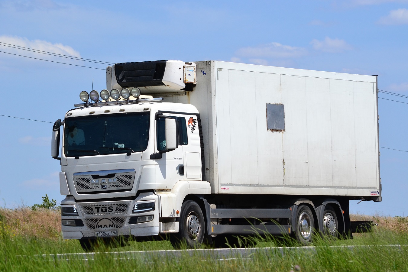Ставропольский край, № Н 100 МХ 126 — MAN TGS 26.350