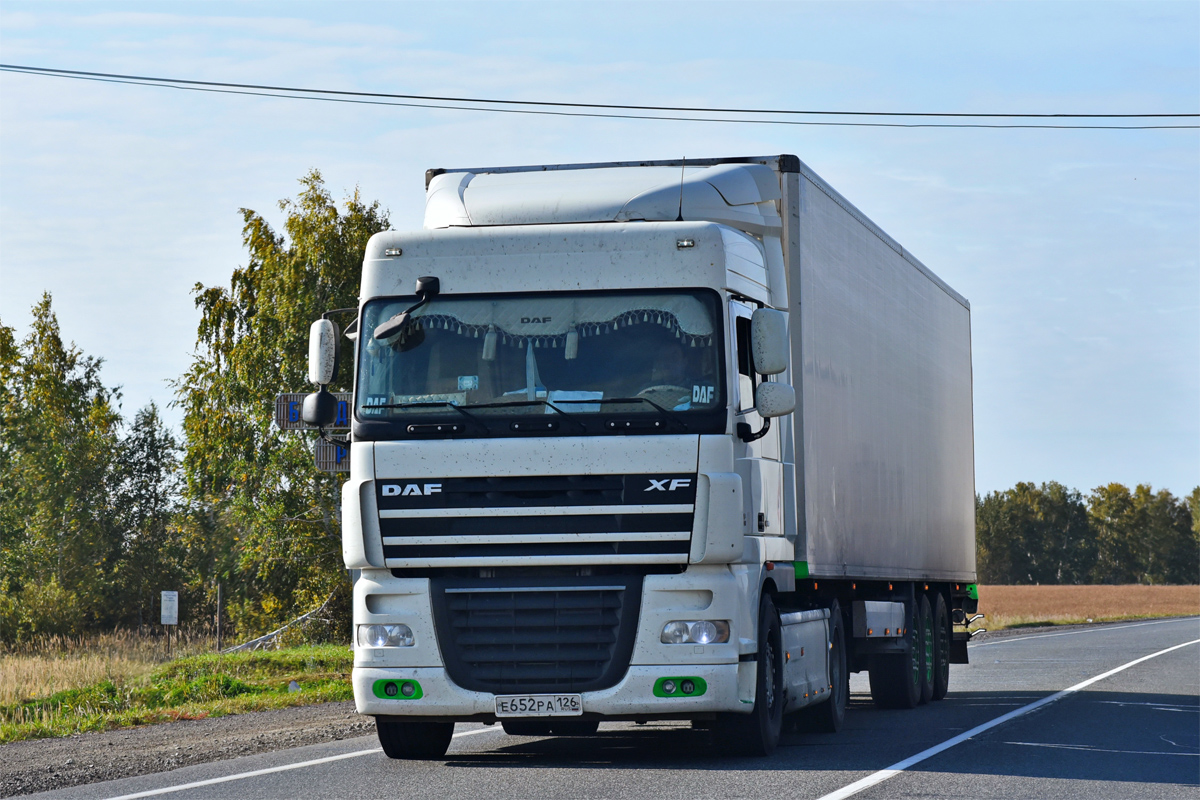Ставропольский край, № Е 652 РА 126 — DAF XF105 FT