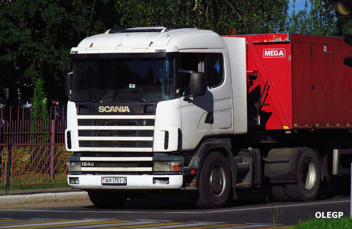 Витебская область, № АН 1751-2 — Scania ('1996) R124G