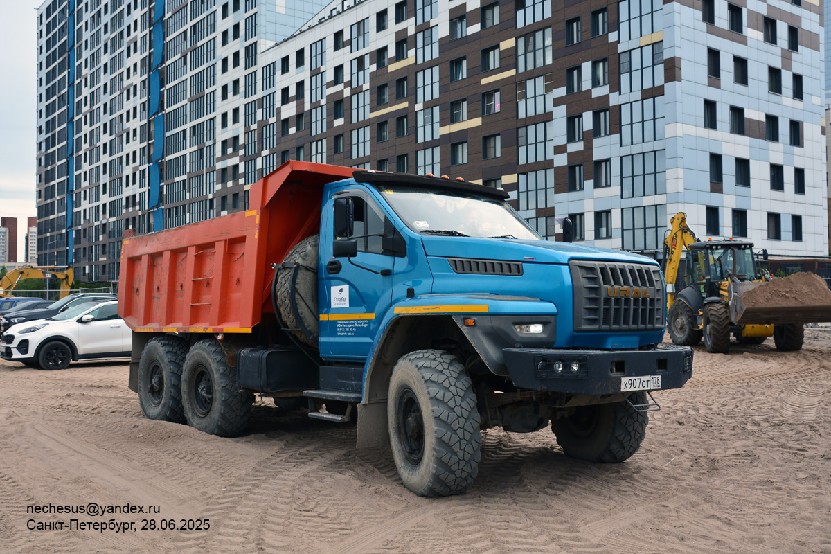Санкт-Петербург, № Х 907 СТ 178 — Урал NEXT 55571-72