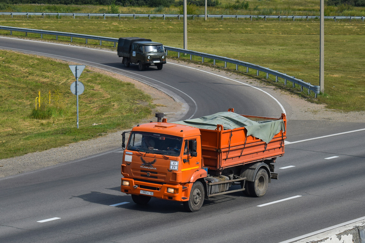 Алтайский край, № Т 880 ХС 22 — КамАЗ-43253-H3(99)