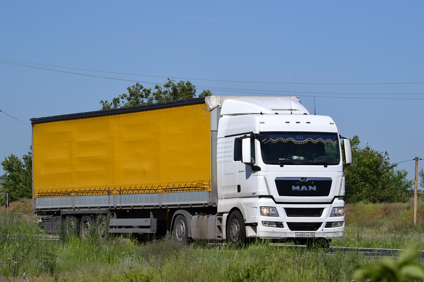 Брянская область, № Н 682 ОА 32 — MAN TGX ('2007) 18.440
