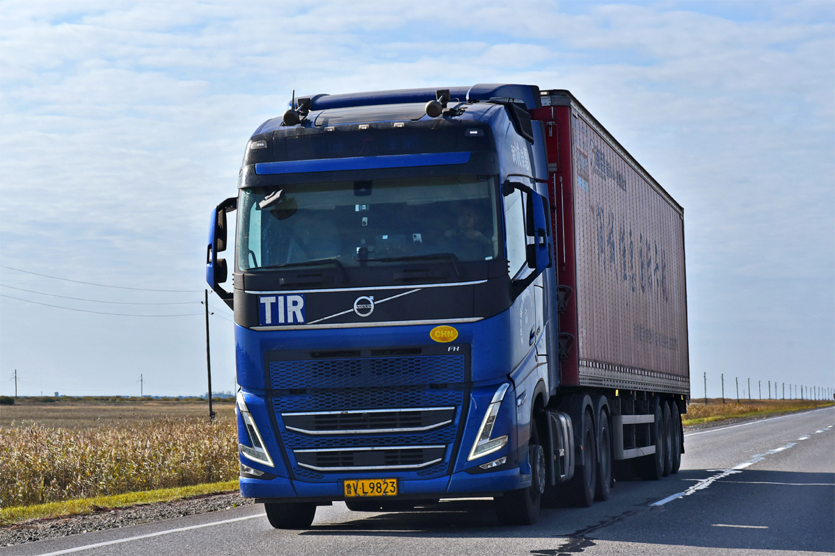Китай, № 鲁V-L9823 — Volvo ('2020) FH.460