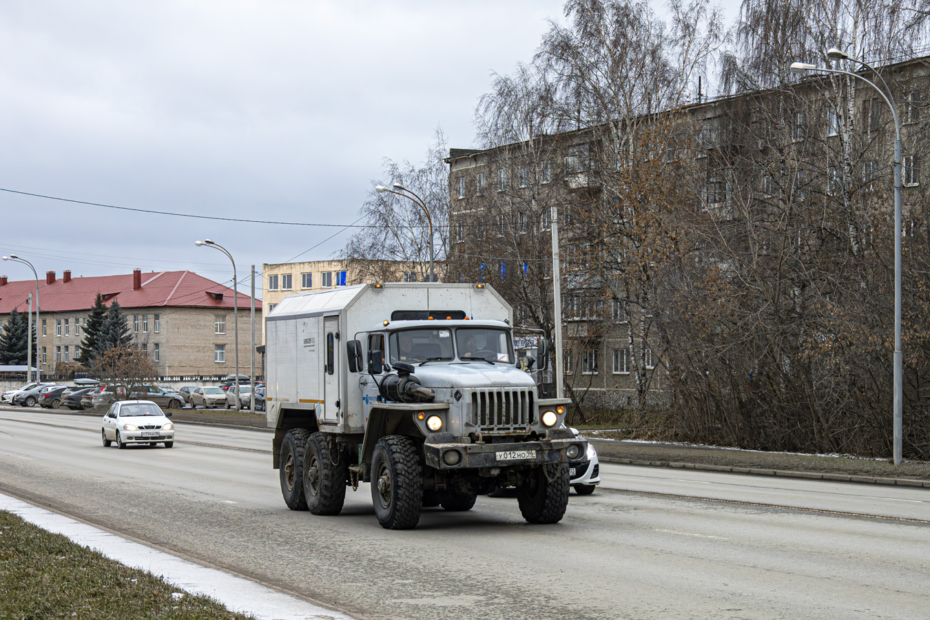 Свердловская область, № У 012 НО 96 — Урал-4320-41