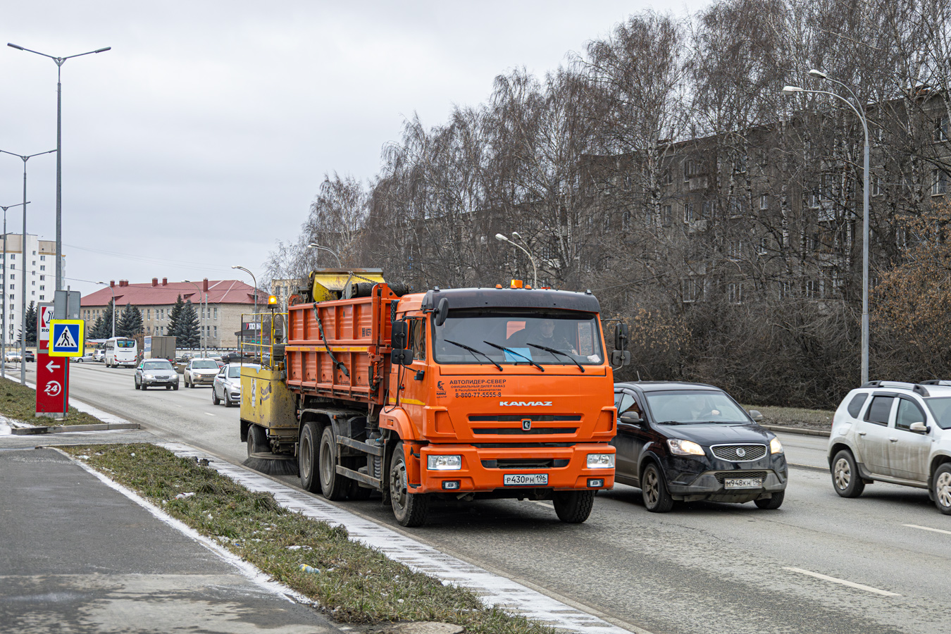 Свердловская область, № Р 430 РН 196 — КамАЗ-65115-50