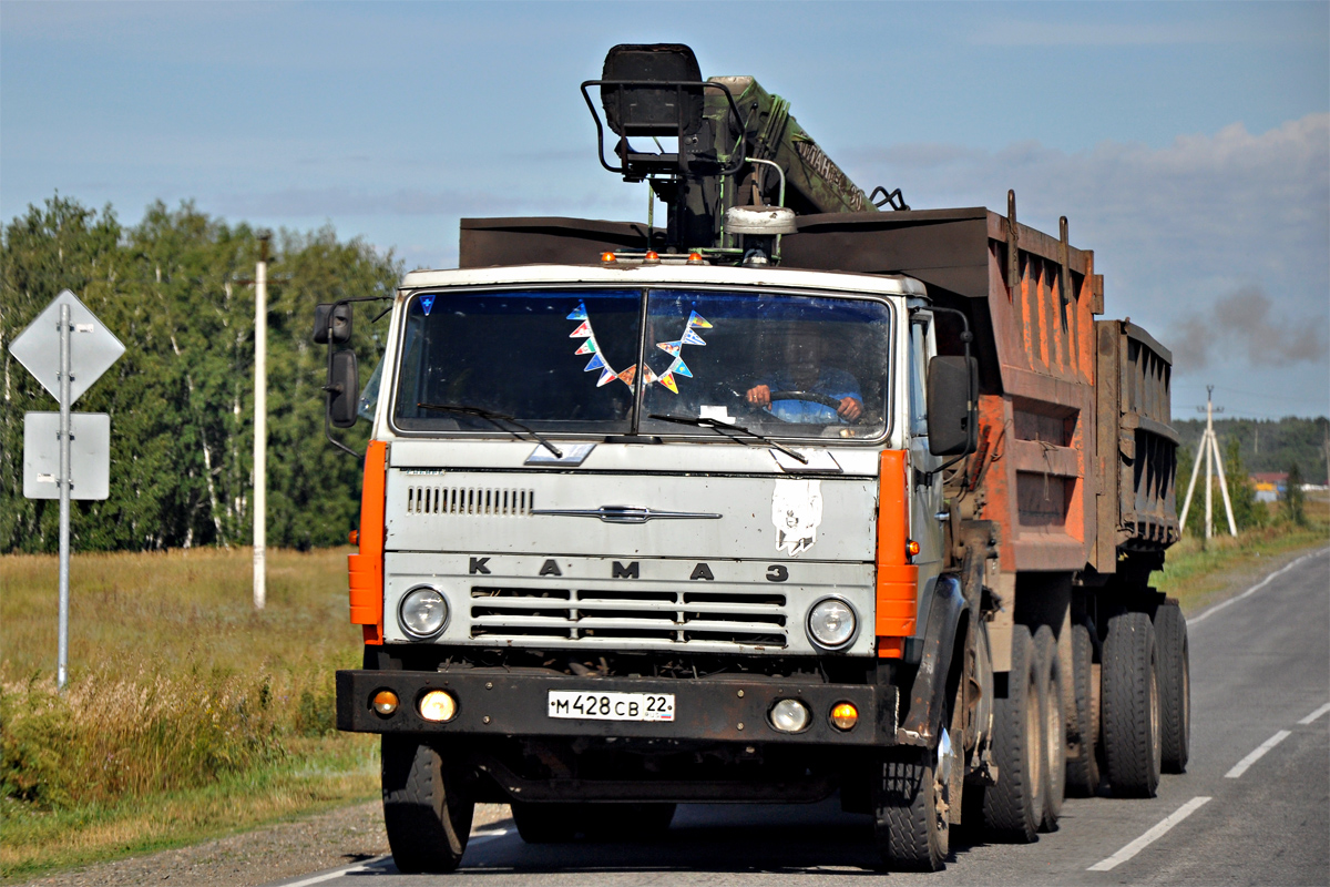Алтайский край, № М 428 СВ 22 — КамАЗ-53208