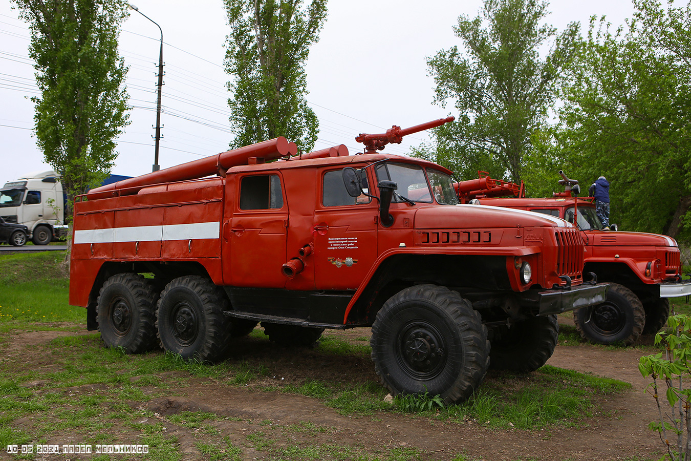 Саратовская область, № (64) Б/Н 0035 — Урал-43202; Саратовская область — Автомобили без номеров