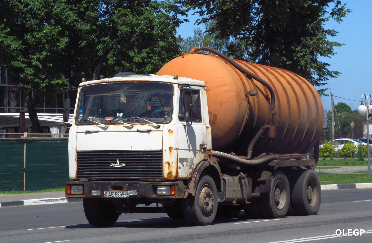 Витебская область, № АЕ 5869-2 — МАЗ-5516 (общая модель)