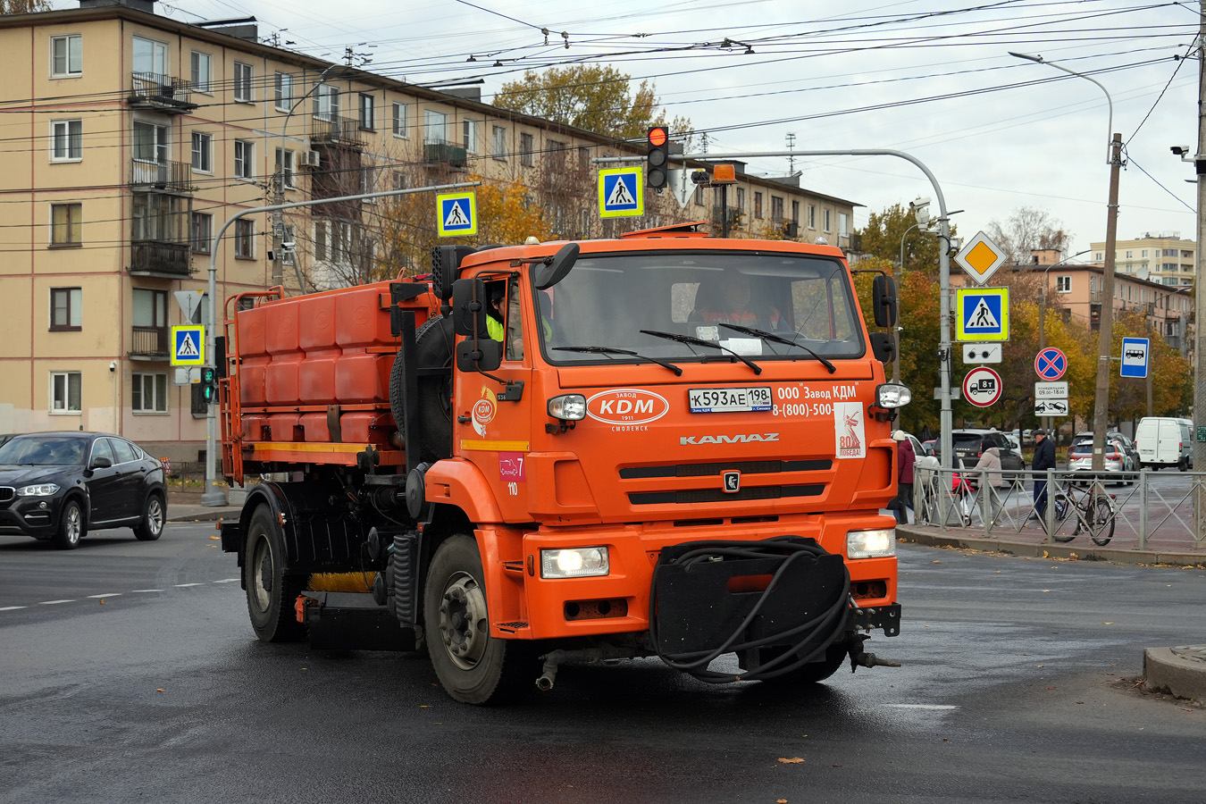 Санкт-Петербург, № 110 — КамАЗ-53605 (общая модель)