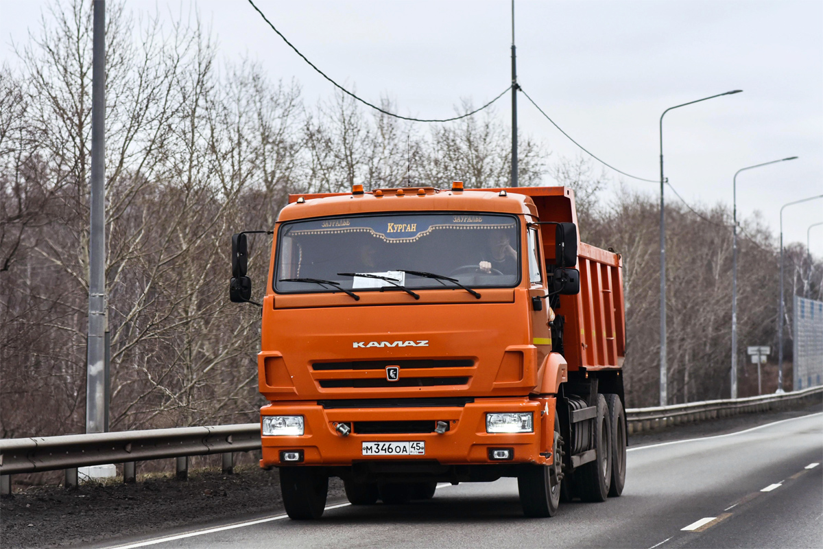 Курганская область, № М 346 ОА 45 — КамАЗ-65115-A5(48)
