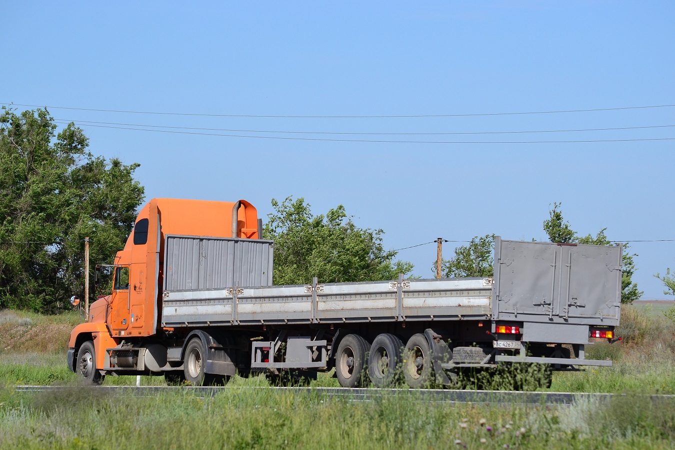 Волгоградская область, № ВС 4267 34 — МАЗ-9758