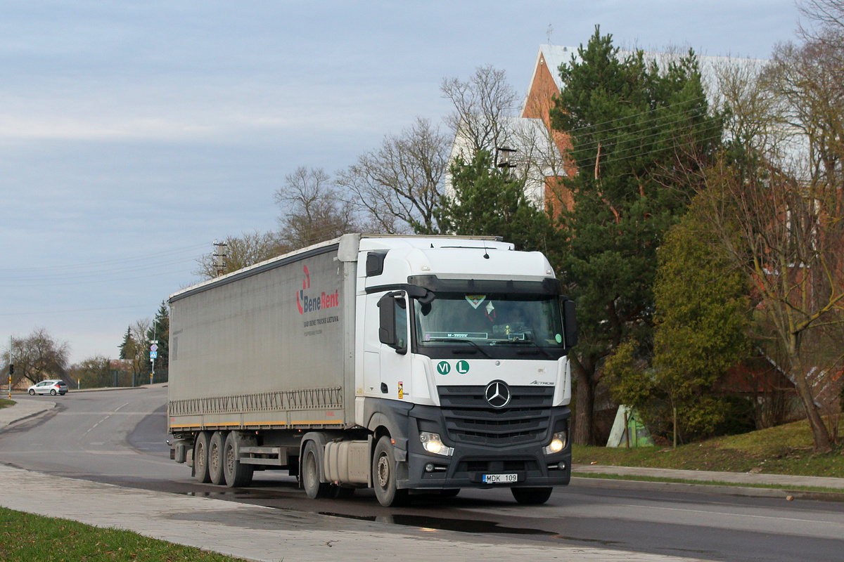 Литва, № MDK 109 — Mercedes-Benz Actros ('2011)