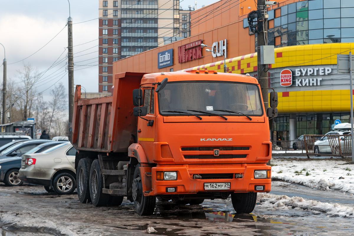 Архангельская область, № М 162 МУ 29 — КамАЗ-65115-42