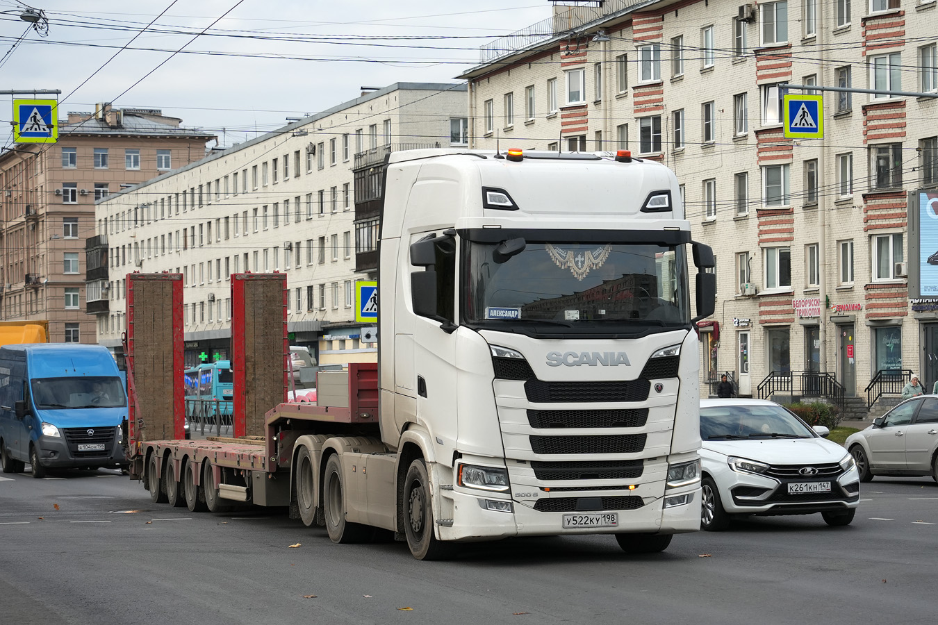 Санкт-Петербург, № У 522 КУ 198 — Scania ('2016) S500