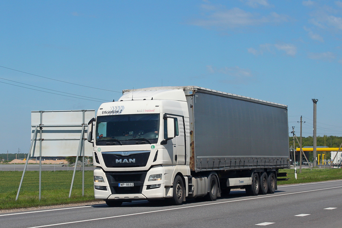 Латвия, № MP-8692 — MAN TGX ('2012) 18.440