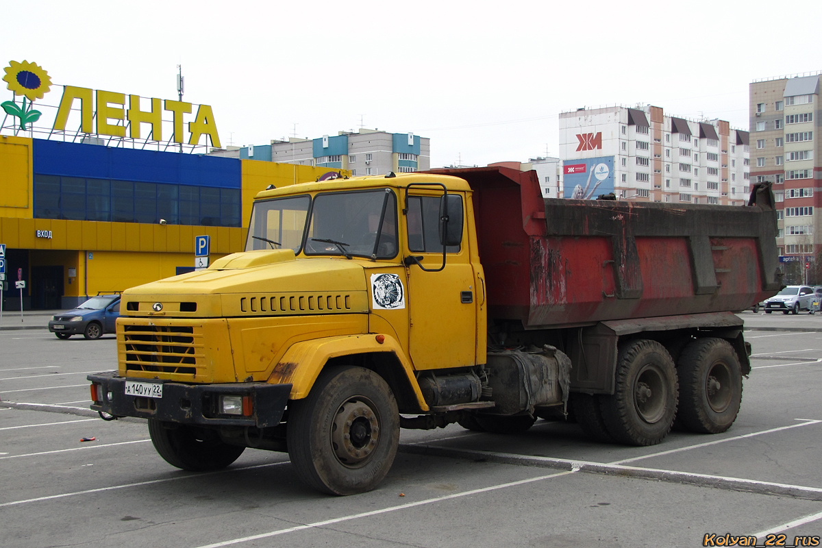 Алтайский край, № А 140 УУ 22 — КрАЗ-65055