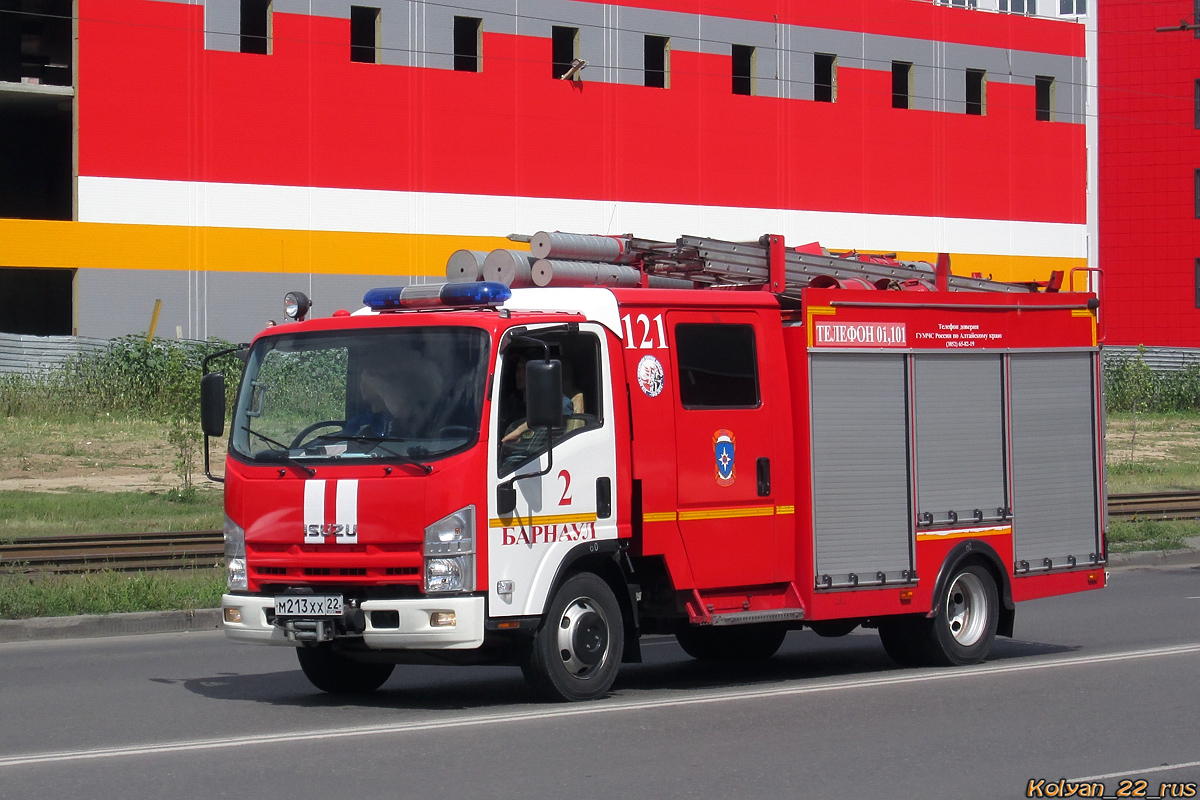 Алтайский край, № 121 — Isuzu NPR75 [Z7X]