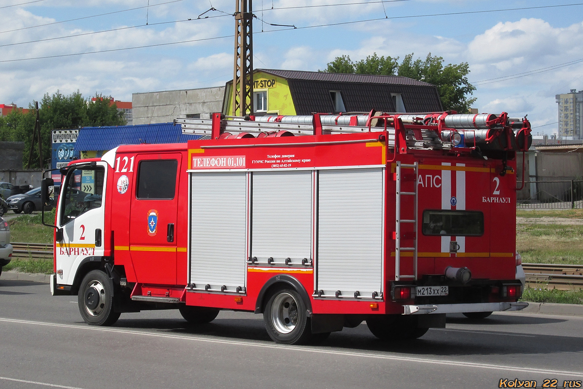 Алтайский край, № 121 — Isuzu NPR75 [Z7X]