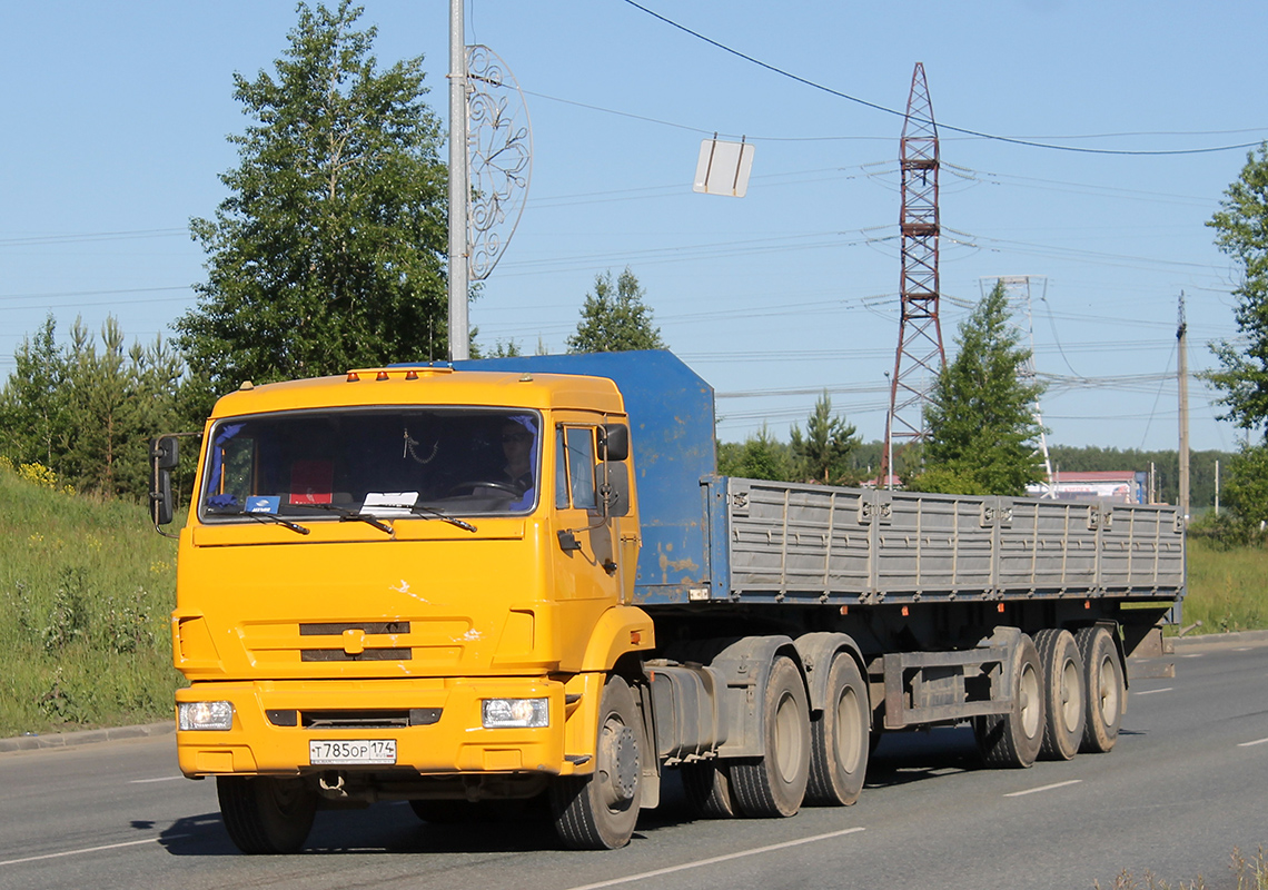 Челябинская область, № Т 785 ОР 174 — КамАЗ-65115-N3(78)