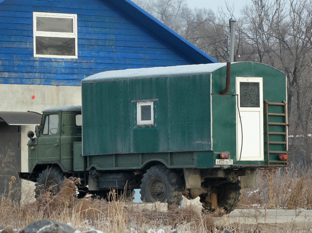 Приморский край, № А 832 СВ 25 — ГАЗ-66 (общая модель)