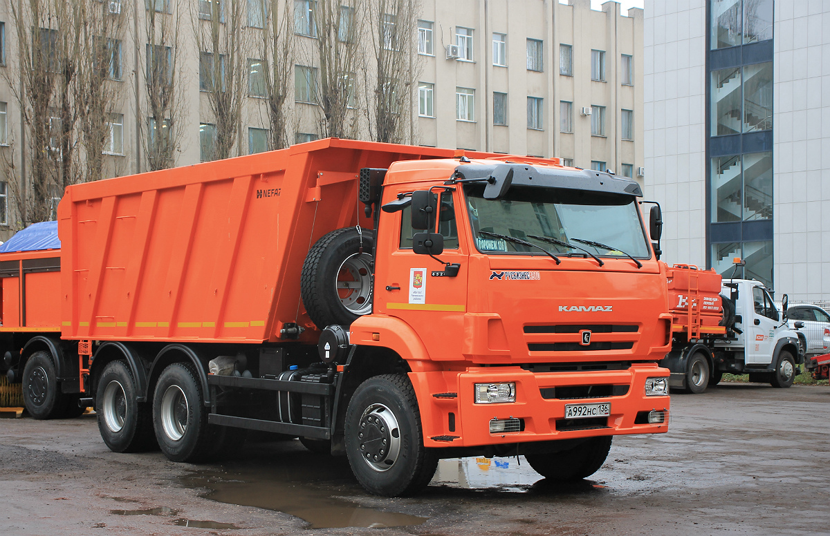 Воронежская область, № А 992 НС 136 — КамАЗ-6520-53