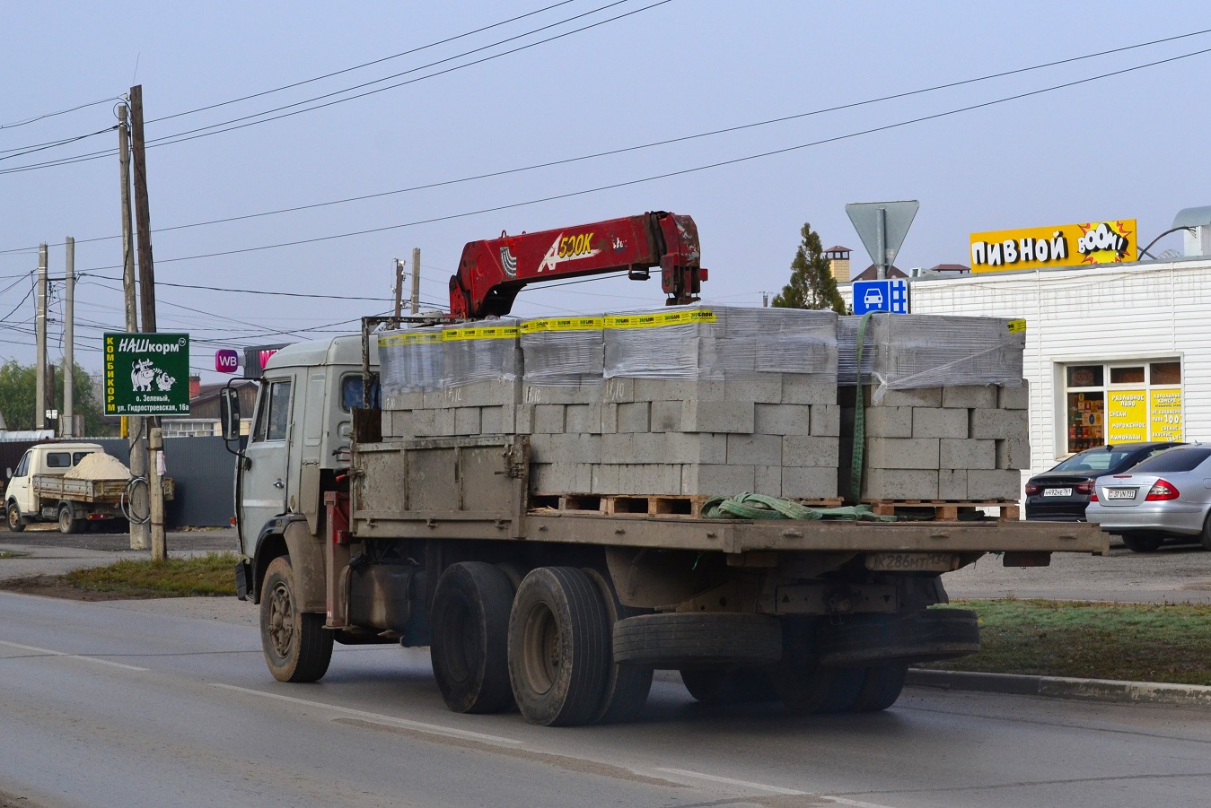Волгоградская область, № К 286 МТ 134 — КамАЗ-53212