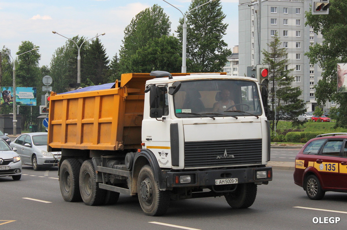 Минск, № АН 5009-7 — МАЗ-5516 (общая модель)