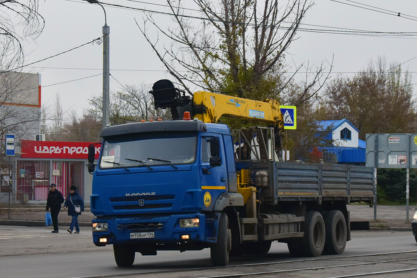 Волгоградская область, № М 158 НР 134 — КамАЗ-65117-N3(78)