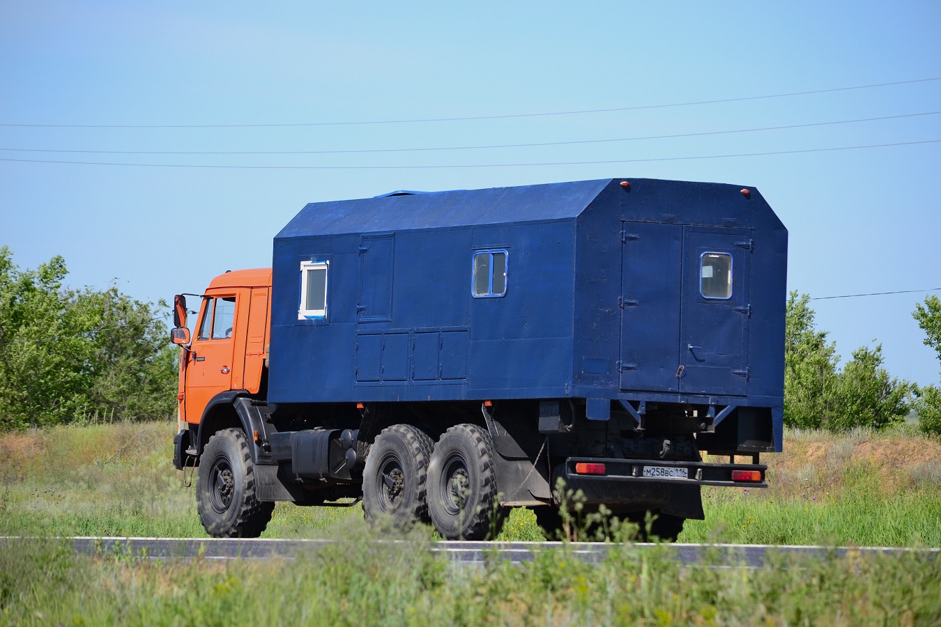 Татарстан, № М 258 ВС 116 — КамАЗ-43118-10 [43118K]