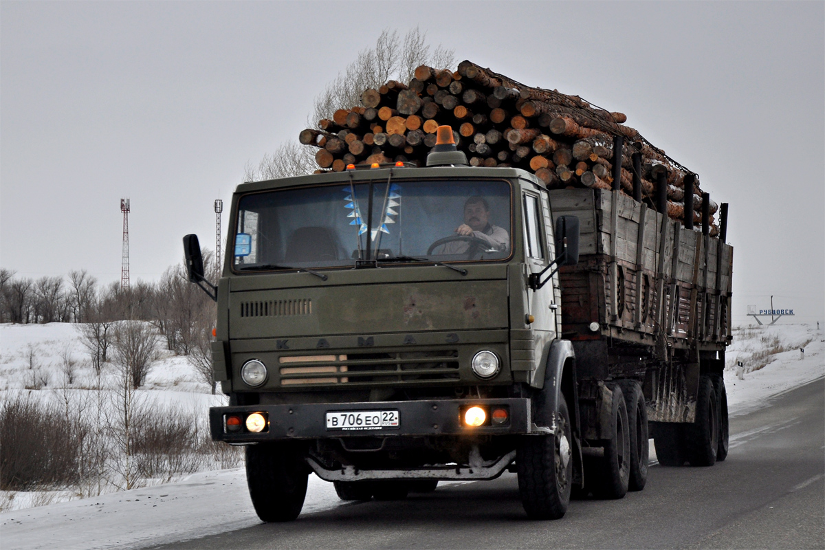 Алтайский край, № В 706 ЕО 22 — КамАЗ-5410