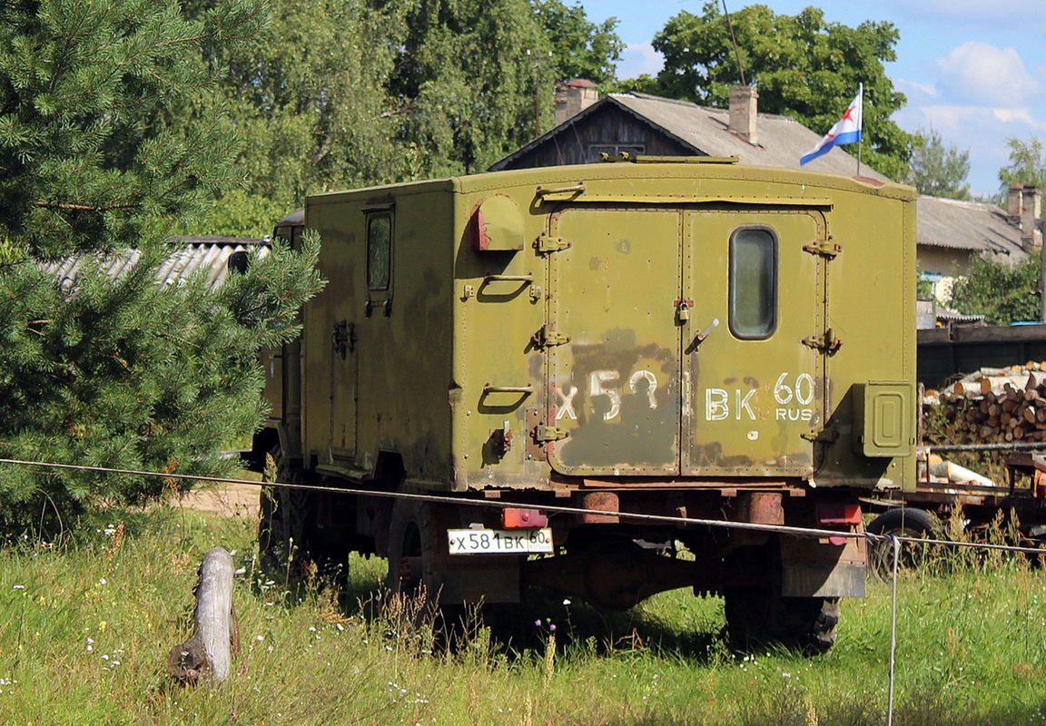 Псковская область, № Х 581 ВК 60 — ГАЗ-66-15