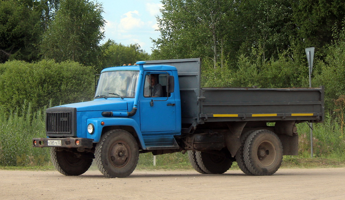 Псковская область, № Е 085 ТЕ 53 — ГАЗ-3309