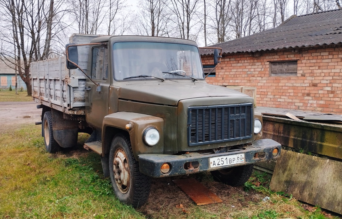 Псковская область, № А 251 ВР 60 — ГАЗ-3307