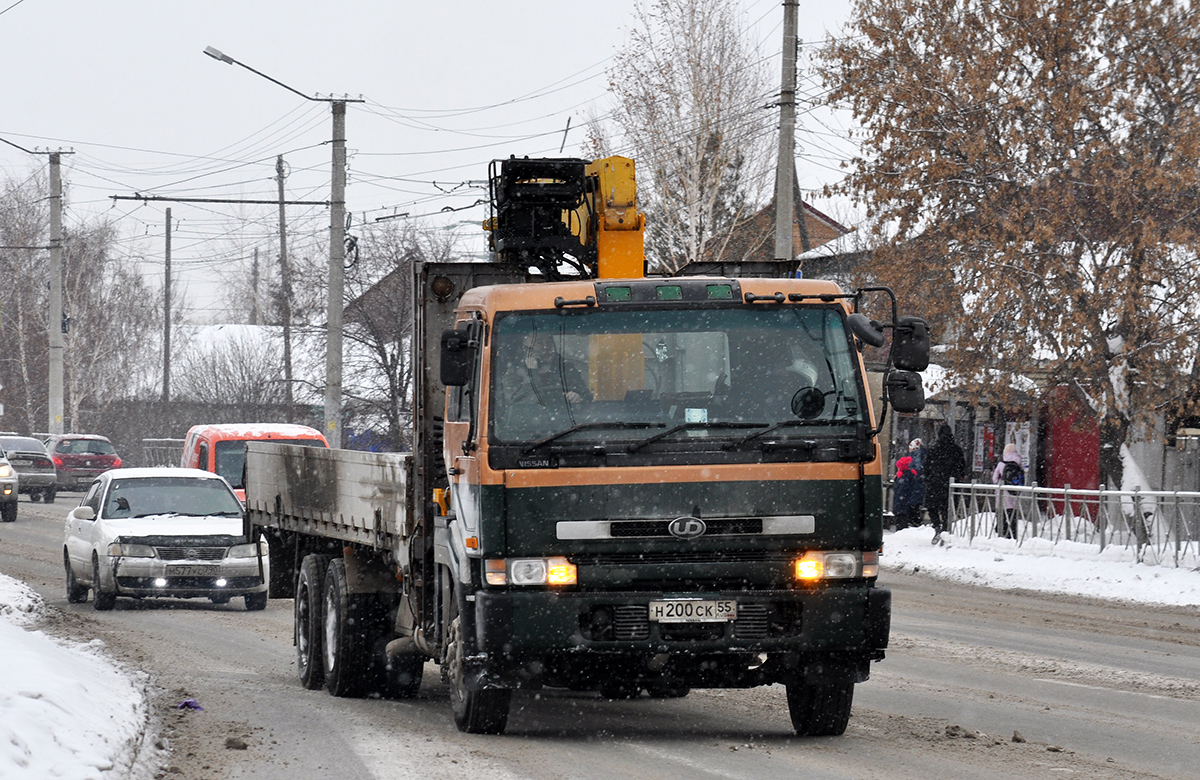 Омская область, № Н 200 СК 55 — Nissan Diesel (общая модель)