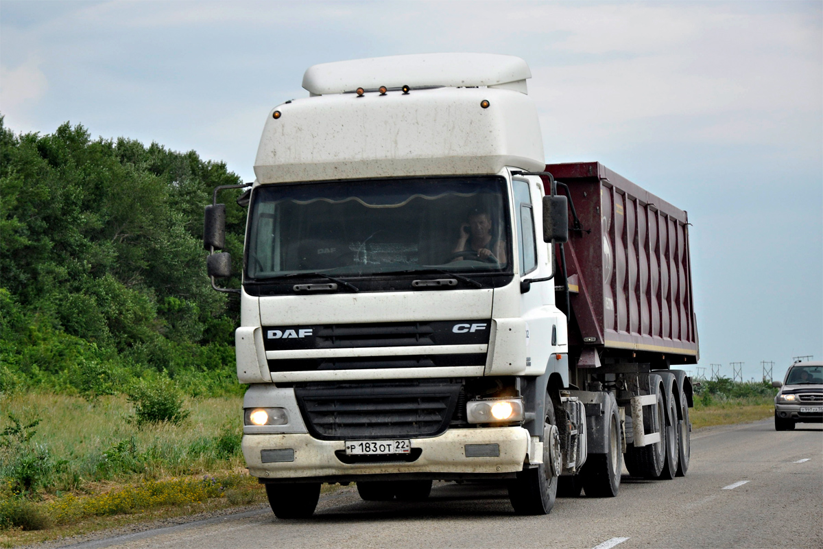 Алтайский край, № Р 183 ОТ 22 — DAF CF85 FT